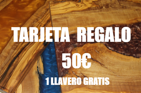 TARJETA DE REGALO MCAResinwood